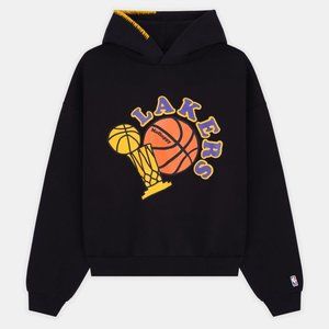 MADHAPPY X LAKERS SIDE POCKET HERITAGE HOODIE